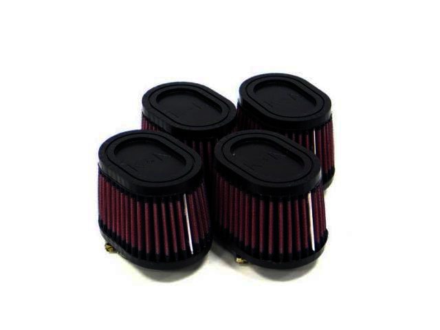 K&N Universal Rubber Filter - (4)1-3/4"FLG, 3" X 4" OVL/TPR, 2-3 - Klik om te sluiten