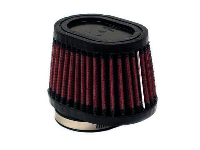 K&N Universal Rubber Filter - 2-1/8"FLG, 4" X 3" TPR/OVL, O/S RI - Klik om te sluiten