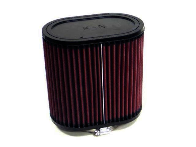 K&N Universal Rubber Filter - 3-1/2"FLG, 7" X 4-1/2", 7"H, OVAL - Klik om te sluiten