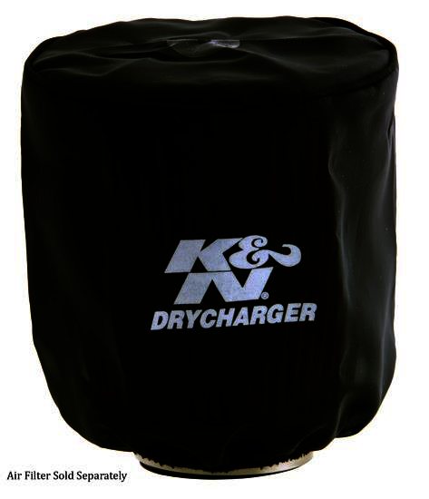 K&N Air Filter Wrap - DRYCHARGER WRAP; RX-3810-1, BLACK - Klik om te sluiten