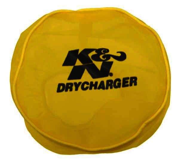 K&N Air Filter Wrap - DRYCHARGER WRAP; RX-4990, YELLOW - Klik om te sluiten