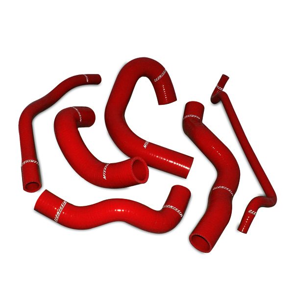 Mishimoto 05-06 V8 Ford Mustang Silicone Hose Kit, Red - Klik om te sluiten