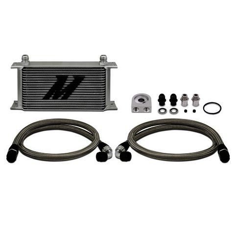 Mishimoto Universal Thermostatic 19 Row Oil Cooler Kit - Klik om te sluiten