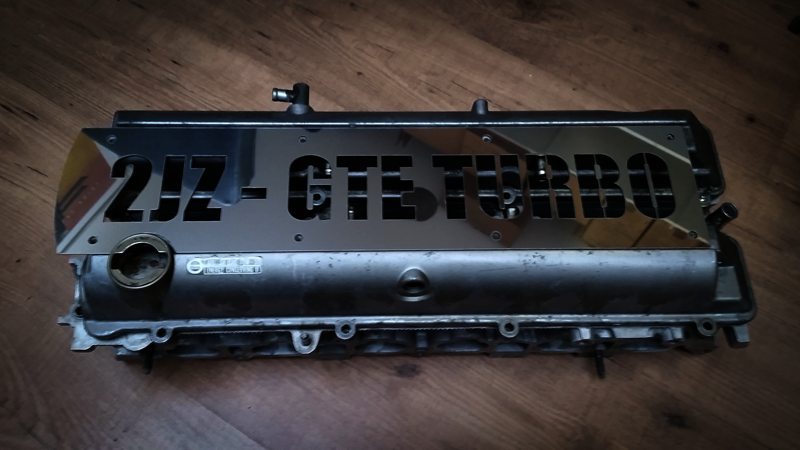 SupraSport 2JZ-GTE coil pack cover - "2JZ-GTE TURBO" - Klik om te sluiten