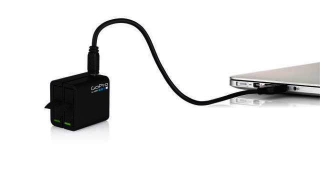 GoPro Dual Battery Charger + Battery (for HERO4) - Klik om te sluiten