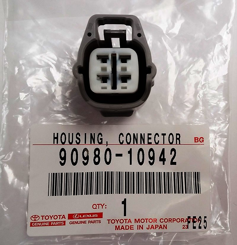 Toyota connector housing for 1JZ / 2JZ A/C 4-pin plug - Klik om te sluiten