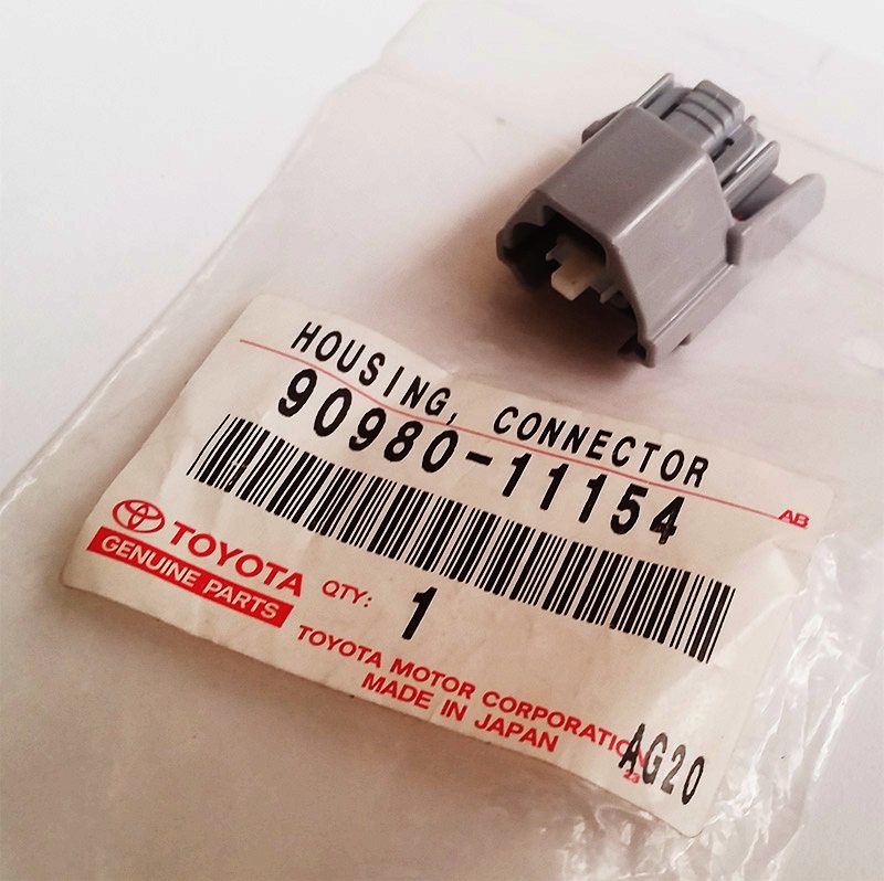 Toyota connector housing for 1JZ / 2JZ USDM injectors low imp - Klik om te sluiten