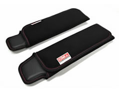 TRD Seat Belt Shoulder Pad Set Black stitch for Toyota GT86 - Klik om te sluiten