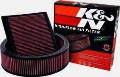 K&N drop-in replacement air filter 300ZX (2 required) - Klik om te sluiten