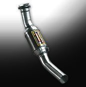 Supersprint Downpipe L. with metallic kat - Under development - - Klik om te sluiten