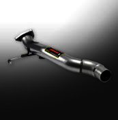 Supersprint Front pipe L. - Replace kat - PORSCHE 957 CAYENNE S - Klik om te sluiten