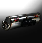 Supersprint Rear exhaust OO 90 - (eliminates the stock side muff - Klik om te sluiten