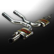 Supersprint Rear exhaust R. + L. "Racing" - PORSCHE 957 CAYENNE - Klik om te sluiten