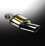 Supersprint Rear exhaust 145x95 - SEAT LEON 4x4 2.8i VR6 (204 Hp - Klik om te sluiten