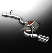 Supersprint Rear exhaust "Racing" 145x95 - AUDI A3 8P Sportback - Klik om te sluiten