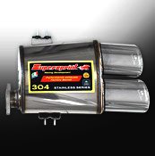 Supersprint Rear exhaust R. 120x80. - FERRARI 575 Maranello V12 - Klik om te sluiten