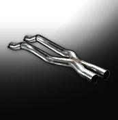 Supersprint Centre pipe "X". - Replaces OEM centre exhaust. - MA - Klik om te sluiten