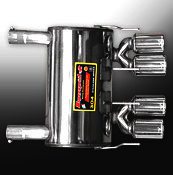 Supersprint Rear exhaust R. OO 100 - L. OO 100. - CORVETTE C-6 6 - Klik om te sluiten