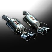 Supersprint Rear exhaust Racing R. OO 100 - L. OO 100. - CORVETT - Klik om te sluiten