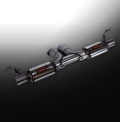 Supersprint Rear exhaust "Racing" R.- L. - Available exclusively - Klik om te sluiten