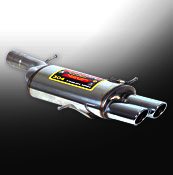 Supersprint Rear exhaust 90 x 70 "RS Look" - AUDI A4 S4 QUATTRO - Klik om te sluiten