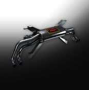 Supersprint Rear exhaust R. - L. 4 exits - ( Replaces the main k - Klik om te sluiten