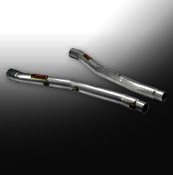 Supersprint Front pipes R.- L. - (Replaces kat) - BMW E39 M5 5.0 - Klik om te sluiten