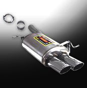 Supersprint Rear exhaust 100 x 75 - BMW E66 760il V12 ' 05-> - Klik om te sluiten