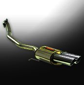 Supersprint Rear exhaust L. OO 90x85 - BMW E53 X5 4.8is V8 '05- - Klik om te sluiten