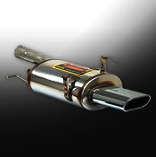 Supersprint Rear exhaust ov. 145x75. - Under development - BMW E - Klik om te sluiten