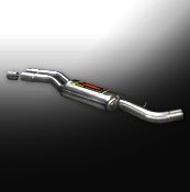 Supersprint Centre exhaust. - BMW E88 Cabrio 125i (218 Hp) '08-> - Klik om te sluiten