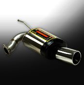 Supersprint Rear exhaust MEGA O 120. - MITSUBISHI LANCER 2.0 Tur - Klik om te sluiten