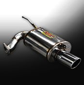 Supersprint Rear exhaust O 100. - MITSUBISHI LANCER 2.0 Turbo 4W - Klik om te sluiten