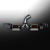 Supersprint Rear exhaust R.- L. "Racing" - MITSUBISHI LANCER 2.0 - Klik om te sluiten