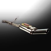 Supersprint Rear exhaust 145 x 95 + centre pipe - FIAT BARCHETTA - Klik om te sluiten