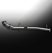 Supersprint Turbo downpipe kit + front pipe - (Replaces OEM Kat) - Klik om te sluiten