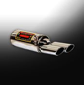 Supersprint Rear exhaust L. 120 X 80 - MERCEDES W220 S 600 ' 99- - Klik om te sluiten