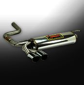 Supersprint Rear exhaust CLASS 95x80 - MERCEDES W210 E 300 TD (S - Klik om te sluiten