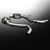 Supersprint Centre exhaust R. - L. - MERCEDES R230 SL 550 V8 '08 - Klik om te sluiten