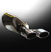 Supersprint Rear exhaust L. 120 x 80 - MERCEDES R230 SL 500 V8 ( - Klik om te sluiten