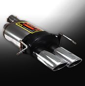 Supersprint Rear exhaust 120x80 - MERCEDES W209 CLK 55 AMG (367 - Klik om te sluiten