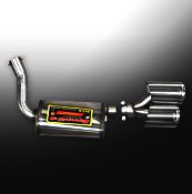 Supersprint Rear exhaust L. 120x80 - MERCEDES W211 E 63 AMG V8 ( - Klik om te sluiten