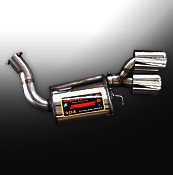 Supersprint Rear exhaust L. 2 120x80 - MERCEDES C219 CLS 63 AMG - Klik om te sluiten