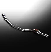 Supersprint Turbo downpipe kit L. with metallic Kat - Under deve - Klik om te sluiten