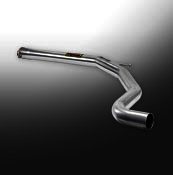 Supersprint Centre pipe - (Replaces OEM centre exhaust) - OPEL C - Klik om te sluiten