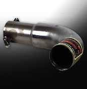 Supersprint I.P. for OEM Centre exhaust d. 50 Stainless steel - - Klik om te sluiten