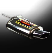 Supersprint Rear exhaust L. 120x80 "Slant-end" - HONDA S2000 (24 - Klik om te sluiten