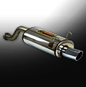 Supersprint Rear exhaust O 100 Stainless steel - HONDA ACURA INT - Klik om te sluiten