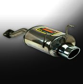 Supersprint Rear exhaust 145 x 95 Stainless steel - HONDA CIVIC - Klik om te sluiten