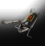 Supersprint Rear exhaust - SUBARU IMPREZA 2.5 WRX (230 Hp) '08-> - Klik om te sluiten